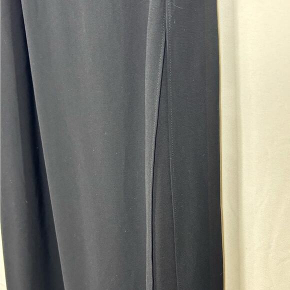 White House Black Market Dress Shift Embellished Black Blue size 8 - Picture 7 of 13